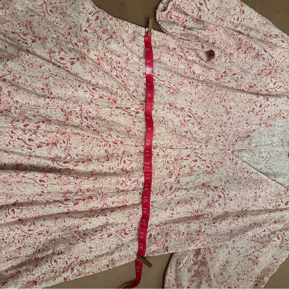 H&M Pink Patterned Mini Dress - Picture 4 of 5